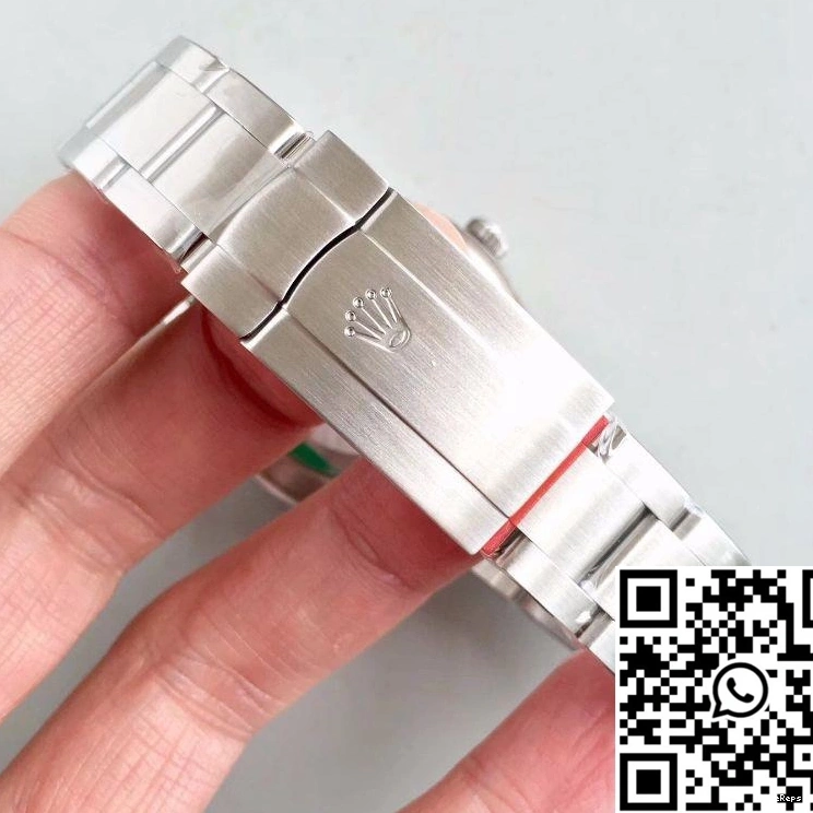 114300 Dial Rolex Perpetual Factory Oyster JF 39 Blue 0306